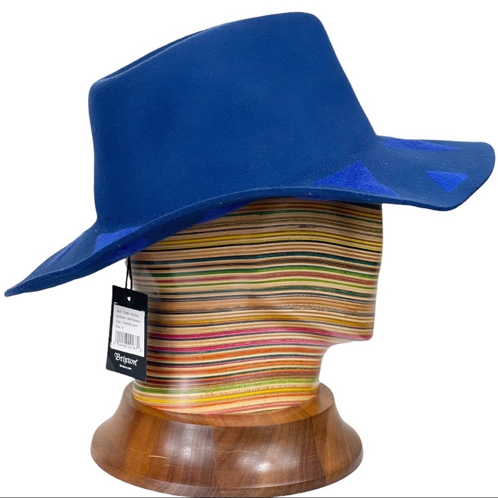 BRIXTON Corey wool felt floppy hat NWT sz small - Picture 3 of 3